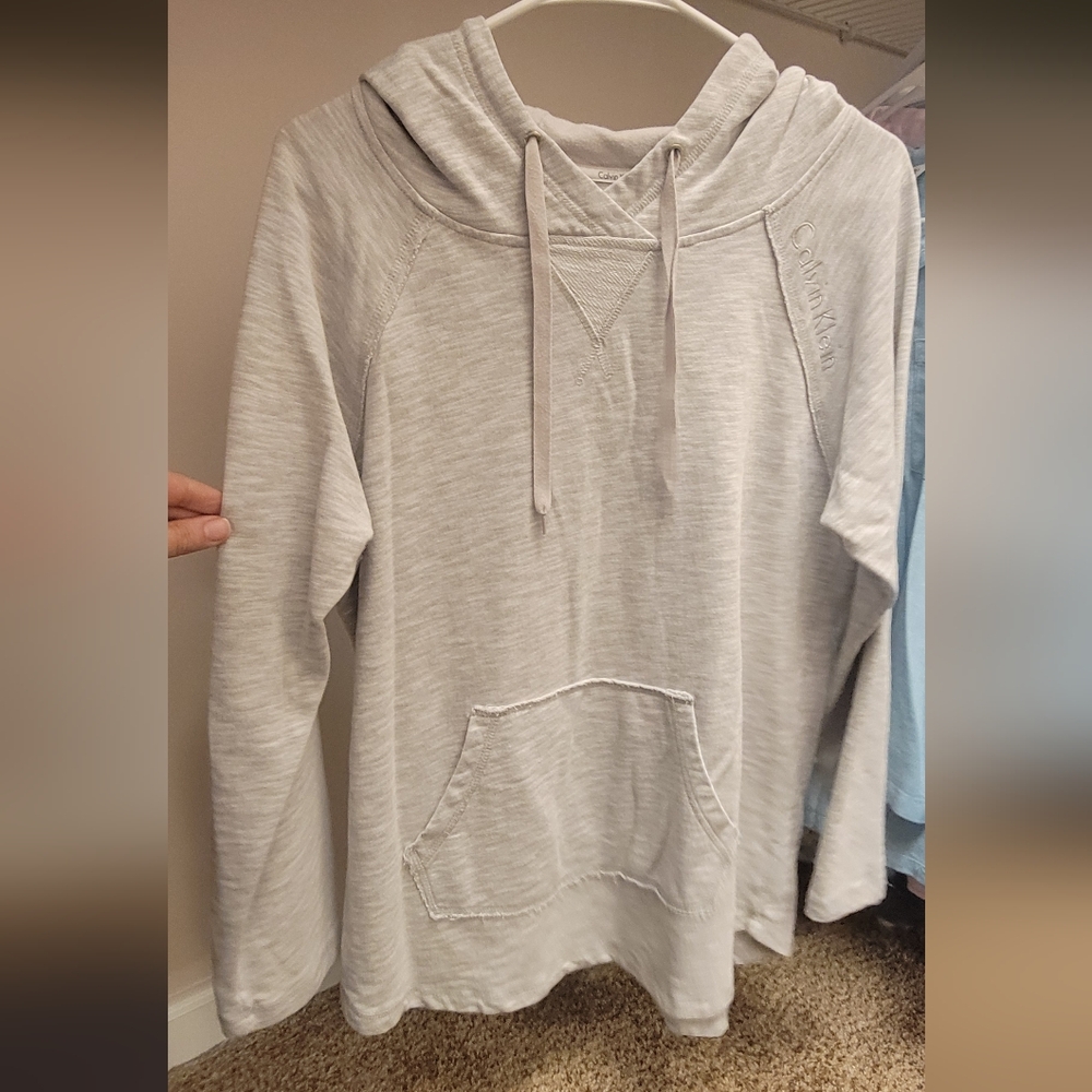 Calvin Klein Heather Gray Sweatshirt